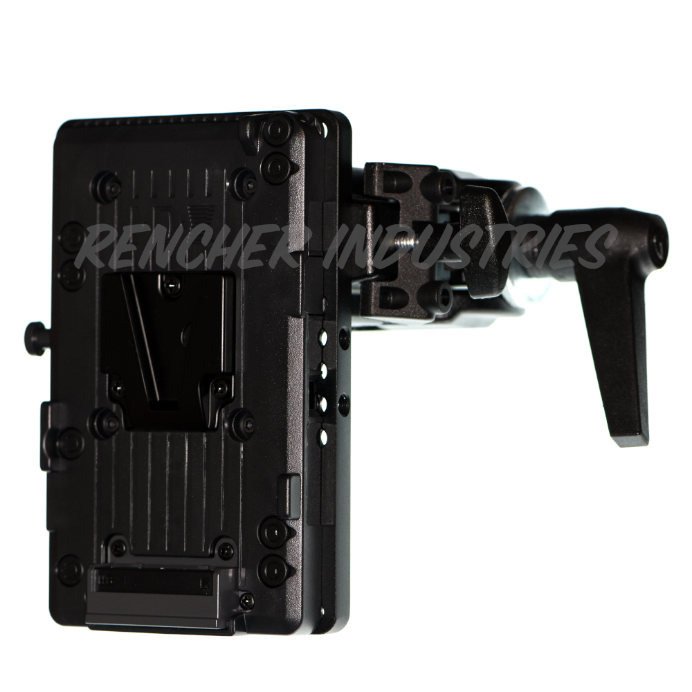 Intersex Plate can be used to attach battery plates Mafer clamps and Manfrotto Super Clamps